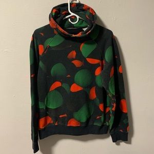 Christopher Kane FW14 atom repeat digital hoodie